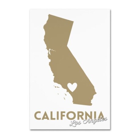Trademark Fine Art Lantern Press 'Map 36' Canvas Art, 16x24 ALI9232-C1624GG